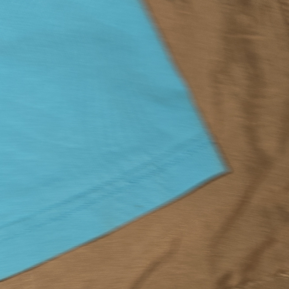 St. Johns Bay Blue Athletic Shorts with Elastic Waistband - Picture 6 of 7